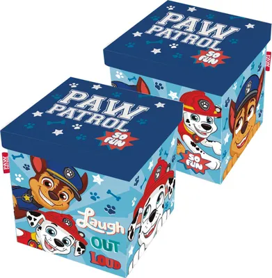 Zdjęcie produktu dla Pojemnik na zabawki Paw Patrol 30×30×30 cm