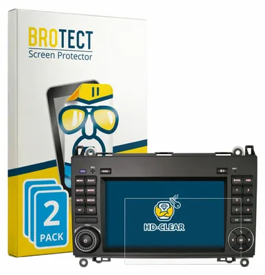 Produktbild von 2x Für Erisin ES5572B 7" Schutzfolie BROTECT Displayschutz Display Schutz Folie Klar Transparent
