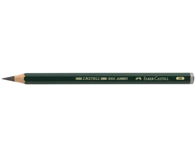 Immagine prodotto di Faber-Castell 119302 Castell® 9000 Matita Jumbo - 2B, verde scuro