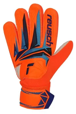 Imagen del producto de Reusch - Guantes de portero para niños "Attrakt Starter Solid" modelo SX1375 (talla 6,5) (naranja)