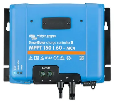 MPPT Solarladeregler 150V/60A 12-48V Bluetooth