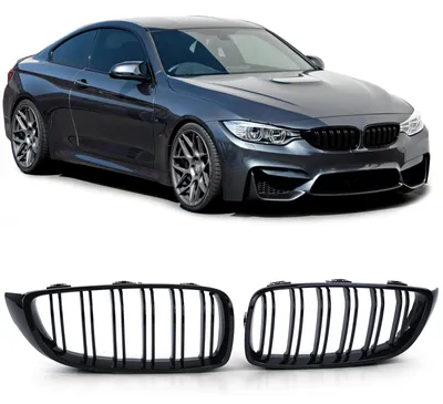 Kühlergrill Grill Performance SCHWARZ GLANZ für BMW 4er F32 F33 F36 ab 2013-2021 – Produktansicht