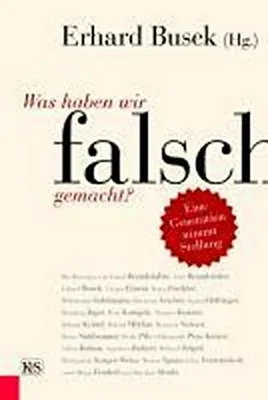 Immagine prodotto di Was haben wir falsch gemacht?