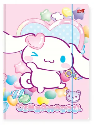 Produktbild von A4-Mappe mit Gummiband „Cinnamoroll“ von Majewski