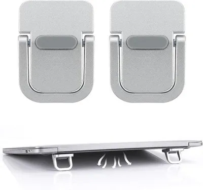 Productafbeelding van Famanu Laptopstandaard Mini - Draagbaar met antislip siliconen