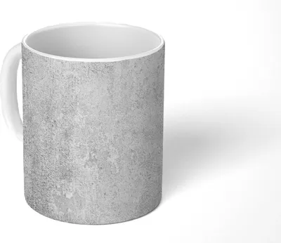 Produktbild von MuchoWow® Tasse Kaffeetasse Kaffeebecher 350 ml Beton - Grau - Wand Teetasse - Fototasse - Becher - Keramikbecher - Teebecher - Kaffeetasse - Bürotasse