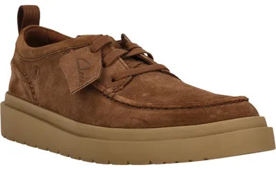Produktbild von CLARKS Schnürschuhe Polden Moc mit markanter Sohle 1224 Cola Suede 41.5