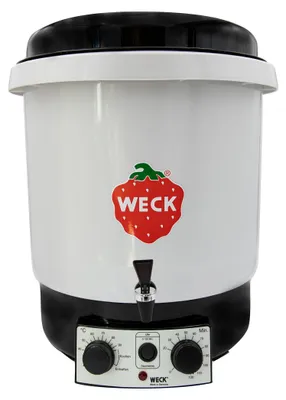 Produktbild von WECK Einkochautomat WAT 35 A Kunststoff mit Auslaufahn & Uhr