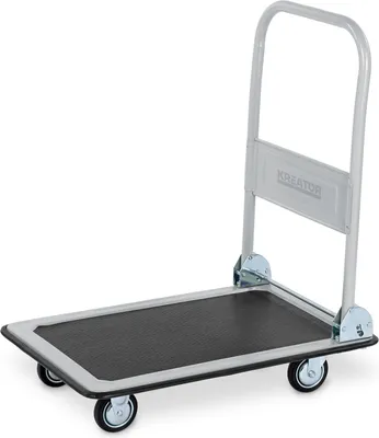 Produktbild von Kreator KRT670101, Transportwagen, Schwarz, Silber, 150 kg