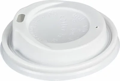 Produktbild von 200x Domdeckel passend für Pappbecher - "Coffee to go" - 200ml mit 80mm Ø