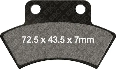 Immagine prodotto di Pastiglie freno EBC Standard FA232TT