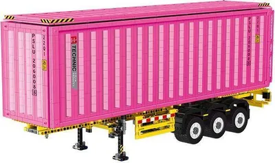 Produktbild von Happy Build YC-QC013 Containerauflieger für YC-QC007 Klemmbausteine 3565+pcs Spielzeug Bausatz-NEU