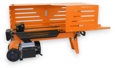 Immagine prodotto di Spaccalegna elettrico 2200W orizzontale 7 tonnellate con gabbia in acciaio verniciato
