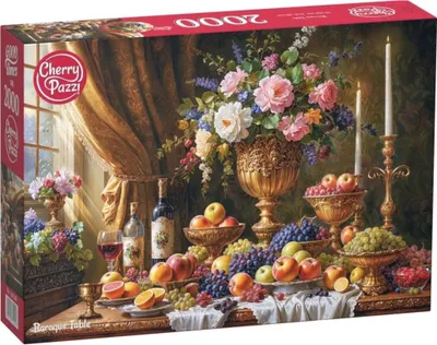 Zdjęcie produktu dla Puzzle 2000 CherryPazzi Baroque Table 50248