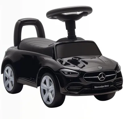 Produktbild von Mercedes Benz C Class Rutschauto mit Hupe Motorgeräuschen Stauraum, für Kinder