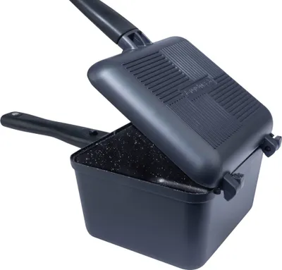 Produktbild von RidgeMonkey Connect Deep Pan & Griddle Granite Edition - Pfanne
