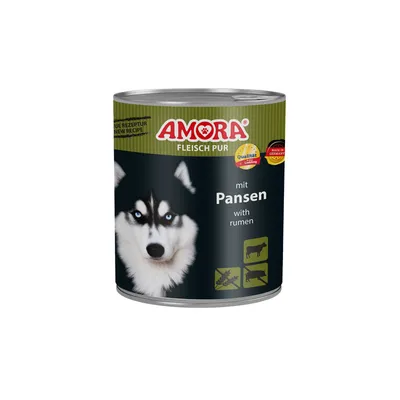 Produktbild von Amora Fleisch Pur Adult Pansen 800 g, Adult, jede Rasse, Pansen, 800 g