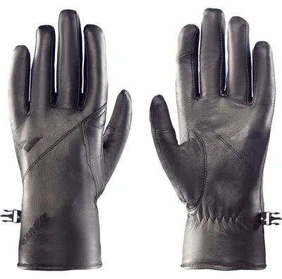 Image de Gants unie Zanier Urban, couleur noire, taille 10