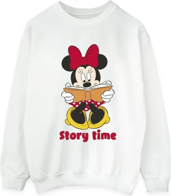 Produktbild von Disney - "Story Time" Sweatshirt für Herren BI39939 (S) (Weiß)