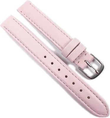 Produktbild von Herzog Beach XL Uhrenarmband | leicht gepolstert Kalbsleder Rosa 21677S , Stegbreite:16mm