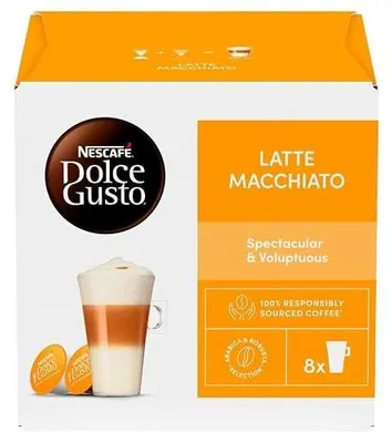 Zdjęcie produktu dla Kapsułki do kawy nescafé dolce gusto latte macchiato 48 sztuk arabika