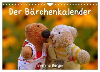 Produktbild von Der Bärchenkalender (Wandkalender 2027 DIN A4 quer), CALVENDO Monatskalender