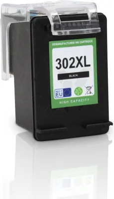 Produktbild von Kompatibel zu HP 302 XL / F6U68AE Tinte Black mit Füllstandsanzeige