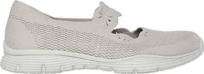 Produktbild von Skechers Sportliche Slipper Damen 736B6563686572735F313539303738 Beige 40 EU