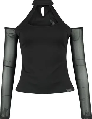 Produktbild von KIHILIST by KILLSTAR Langarmshirt Damen Only Consolation Long Sleeve Top schwarz L