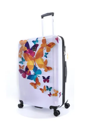 Produktbild von Saxoline Hartschalenkoffer Schmetterling mit integriertem Zahlenschloss Assorted One Size