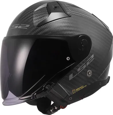 Produktbild von LS2 OF603 Infinity II Carbon Jethelm, carbon matt, XS (53/54)