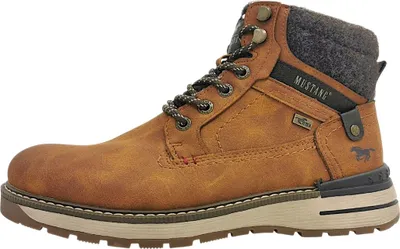 Productafbeelding van Mustang Herrenschuhe Stiefel Warmfutter Boots Braun Freizeit