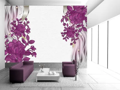 Zdjęcie produktu dla Fototapeta flizelinowa 400x280 cm fototapeta XXL kwiaty abstrakcja 10110906-148