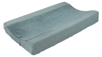 Image de Trixie Housse pour matelas à langer Babytextil 70x45cm Bliss Petrol Coton