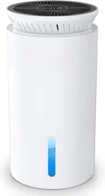 Produktbild von Portable Luftentfeuchter für Schlafzimmer - Luftentfeuchter für Badezimmer - (500 m²) 60 oz leise tragbarer Luftentfeuchter, kleiner Luftentfeuchter mit automatischer Abschaltung, 7 Farblichtern, 2 Geschwindigkeitsmodi für Keller