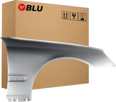 Immagine prodotto di BLU Parafango compatibile con Mercedes C W203 744 Destra Silber BrillantSilber | 2000-2007 | Anteriore | Verniciato | Pronto per il montaggio | Acciaio