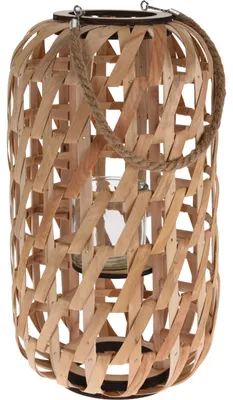Produktbild von Kerzenlaterne aus Holz 47 cm
