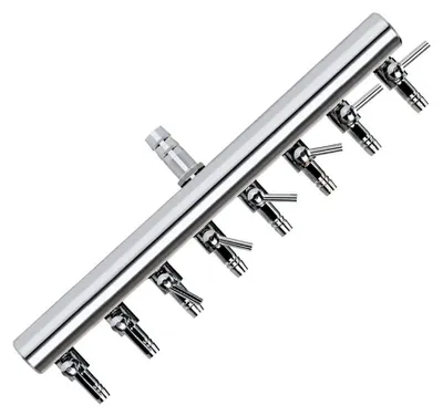 Zdjęcie produktu dla Rozdzielacz strumienia powietrza do akwarium - wentylator 8-drugowy/10-drugowy/12-drugowy