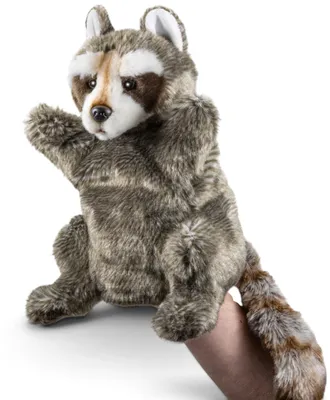 Produktbild von Carl Dick Waschbär Handpuppe, ca. 28cm 3439 Kuscheltier, Plüschtier, Stofftier
