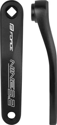 Produktbild von Kurbel links FORCE NINE3.2 Al 175mm, schwarz