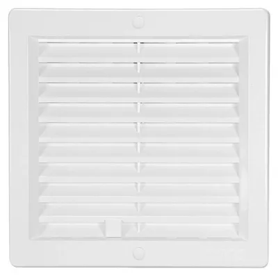 Productafbeelding van Ventilatierooster Haco met rolgordijn VM- 200 x 200 mm UB- wit 0205