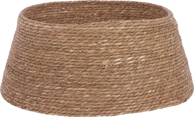 Produktbild von House of Seasons Weihnachtsbaumdecke - H26 x Ø58 cm - Seegras - Braun