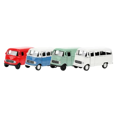 Productafbeelding van Welly 21724Z Mercedes-Benz L319, raamruitenbus (12DB), geen schaalmodel, meerkleurig