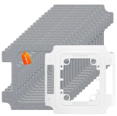 Reinigungstücher-Set 16+1 für Ecovacs Winbot W3 Omni