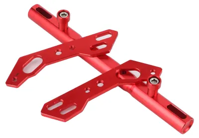 Obrázek produktu pro Motocyklová CNC příčka Nastavitelná páka vyvažování řídítek s montážními díly Univerzální