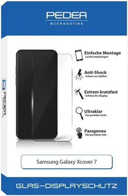 Immagine prodotto di PEDEA vetro di protezione del display Samsung Galaxy Xcover 7