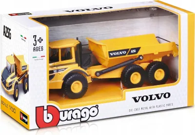 Zdjęcie produktu dla CIĘŻARÓWKA PRZEGUBOWA Volvo A25G 1:50 Bburago