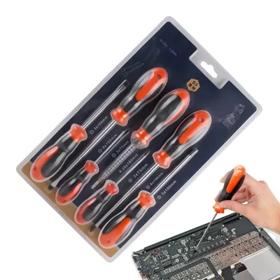 Produktbild von 7-teilige Magnetische Schraubendrehersatz mit Teleskopgriff