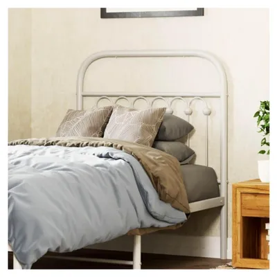 Produktbild von Kopfteile und Fußteile für Betten, Metall, Weiß, 75 cm