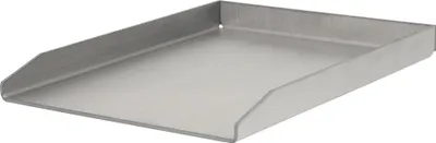 Produktbild von BBQ-Toro Edelstahl Grillplatte, 30 x 40 cm, BBQ Grill Plancha für Steak, Spiegelei und mehr